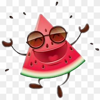 #watermelon #summer #cartoon - Watermelon Character Clipart