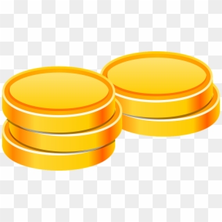 Coin Heap Gold Game Asset Lottery Luck Gamble - Circle Clipart