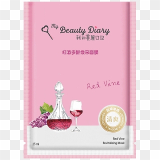 My Beauty Diary Red Vine Mask Individual Sheet - My Beauty Diary Red Vine Revitalizing Mask Clipart
