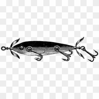 Vintage Fishing Lures Clipart - Lunge - Png Download