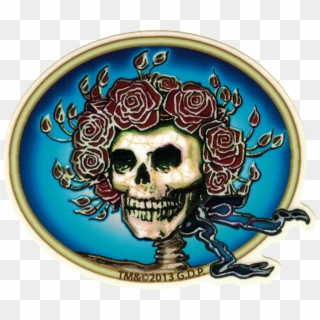 Grateful Dead Skull & Roses - Grateful Dead Skull And Roses Clipart