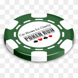 2018 Poker Run & Cruise-in - Casino Chip 3d Clipart
