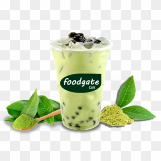 Matcha Milk Tea - Milk Green Tea Png Clipart