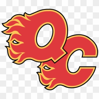 Quad City Flames - Calgary Flames Logo Png Clipart