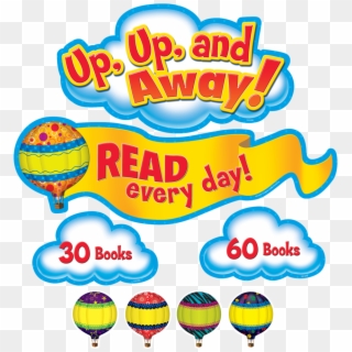 Tcr5298 Read Every Day Bulletin Board Display Set Image Clipart
