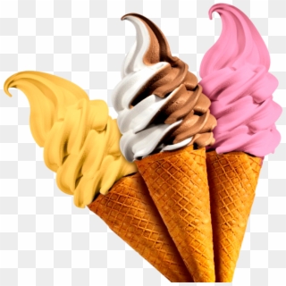 Sorvete Italiano Png - Soft Serve Ice Creams Clipart