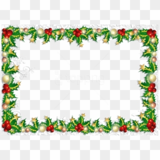 Christmas Card Borders Png Clipart