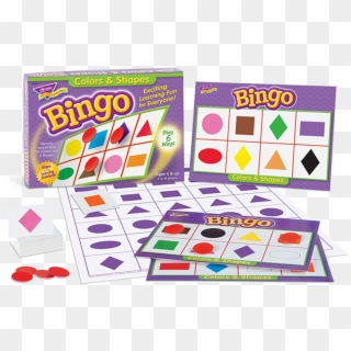 Colores Y Formas Geométricas - Bingo Clipart