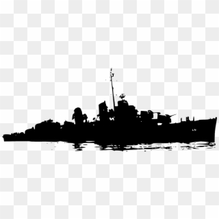 War Ship Silhouette Ship War Png Image - Warship Clipart Transparent Png