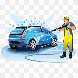 Who We Are - Car Water Wash Logo Clipart