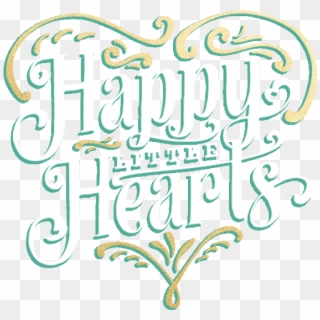 Happy Little Hearts Early Learning Center - Calligraphy Clipart