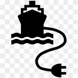 Electric Cable Ship Icon 1 - Ferry Png Clipart
