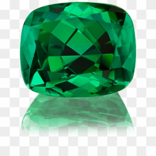 Tsavorite With Its Color Reminding Of Emerald As Well - Emerald Clipart