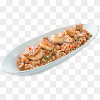 Lobster Tail With Shrimp Risotto - Prawn Risotto Png Clipart