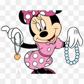 Minnie Mouse Para Colorear Clipart