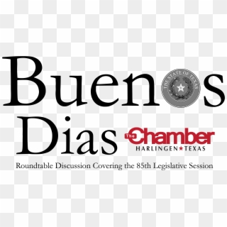 Harlingen Chamber Members Are Invited To Buenos Dias - Poster Clipart