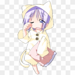 Give Her Second, She's Almost Ready To Kick Some Butt - Baby Girl Neko Clipart