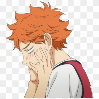 78 Images About Anime Png On We Heart It - Hinata Blushing Haikyuu Clipart