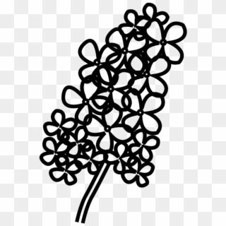 Québec Dorval Lavendar - Line Art Clipart