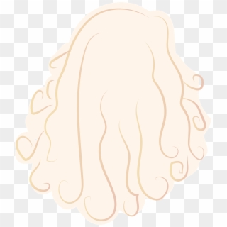 Hair Blond Woman - Lampshade Clipart