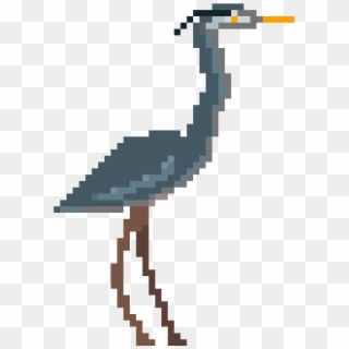 Great Blue Heron - Great Egret Clipart