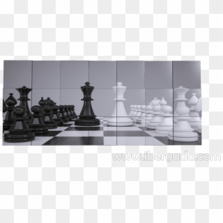 Cuadro Dimensions Diseño Blanco Y Negro - Chessboard Clipart