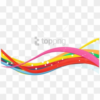 Free Png Colorful Waves Png Png Image With Transparent - Colourful Background Clipart