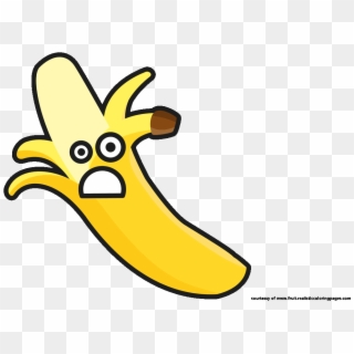 Happy Banana Cartoon Clipart Sad Banana Cartoon Clipart - Clip Art - Png Download