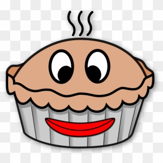 Pie Face Cartoon , Png Download - Cartoon Pie With Face Clipart