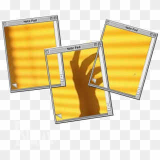 #yellow #yellowaesthetic #aesthetic #aesthetics #tumblr - Aesthetic Yellow Tumblr Png Clipart