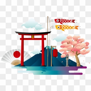 Mount Fuji Download Poster - Japanese Festival Poster Clipart