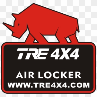 Tre Air Locker Rhino Logo - Nissan Patrol Y60 Clipart