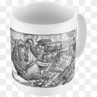 Click To Zoom - Pratchett Discworld Terry Pratchett Mug Clipart