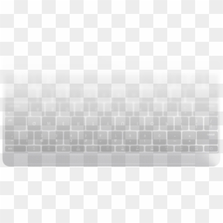 Keyboard Reflection Blur - Netbook Clipart