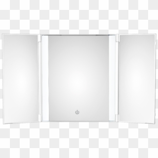Illuminations Sleek Vanity Mirror With Three Panels - Wardrobe Clipart