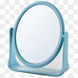 Household Mirror Makeup Mirror Desktop Folding Portable - Circle Clipart