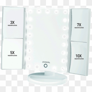 Jerdon Style Multi-mag 3x, 5x, 7x, 10x Vanity Mirror - Electronics Clipart