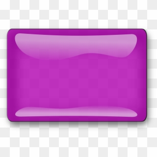 Button Clipart Purple Button - 3d Shape Vector Png Transparent Png