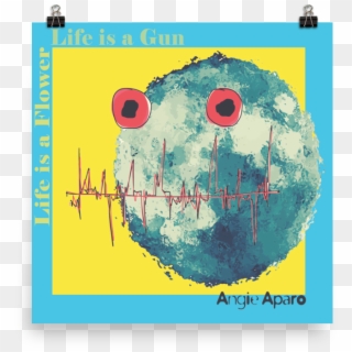 Album Cover Poster - Angie Aparo Life Is A Flower Clipart