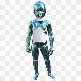 Robot Child Future Science Kid Technology - Robot Child Png Clipart