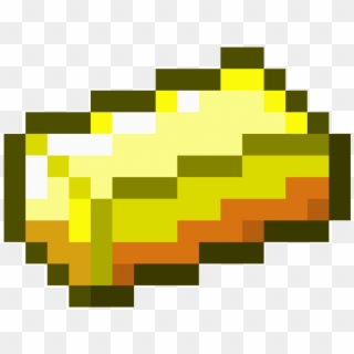 Gold Ingot - Gold Minecraft Clipart