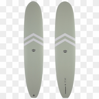 Volan Green With White Chevrons - Surfboard Clipart