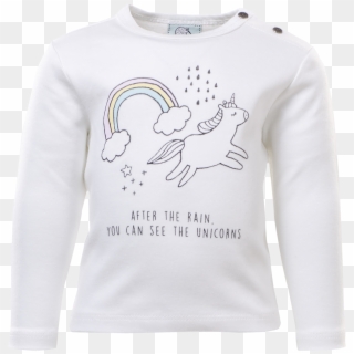 Ls Baby Unicorn T Shirt - Long-sleeved T-shirt Clipart