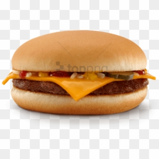 Free Png Cheesburger Png Image With Transparent Background - Mcdonalds Happy Meal Burger Clipart