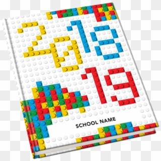 2018-2019 Yearbook Covers - Lego Theme Yearbook Cover Clipart