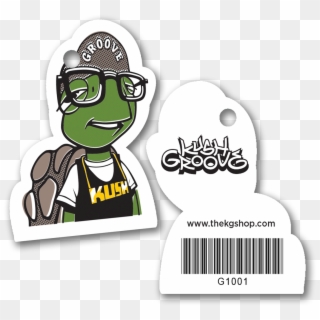 Cannabis Gift Cards And Die Cut Key Tags For Kush Groove - Cartoon Clipart