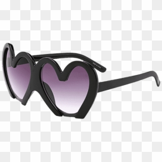 Uv Protection Heart Sunglasses - Heart Clipart