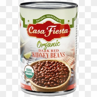 Organic Dark Red Kidney Beans Can Cfedit - Refried Beans Clipart
