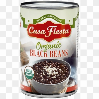 Organic Black Beans Can Cfedit - Refried Beans Clipart
