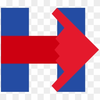 The Donald - Hillary Clinton Banner Clipart